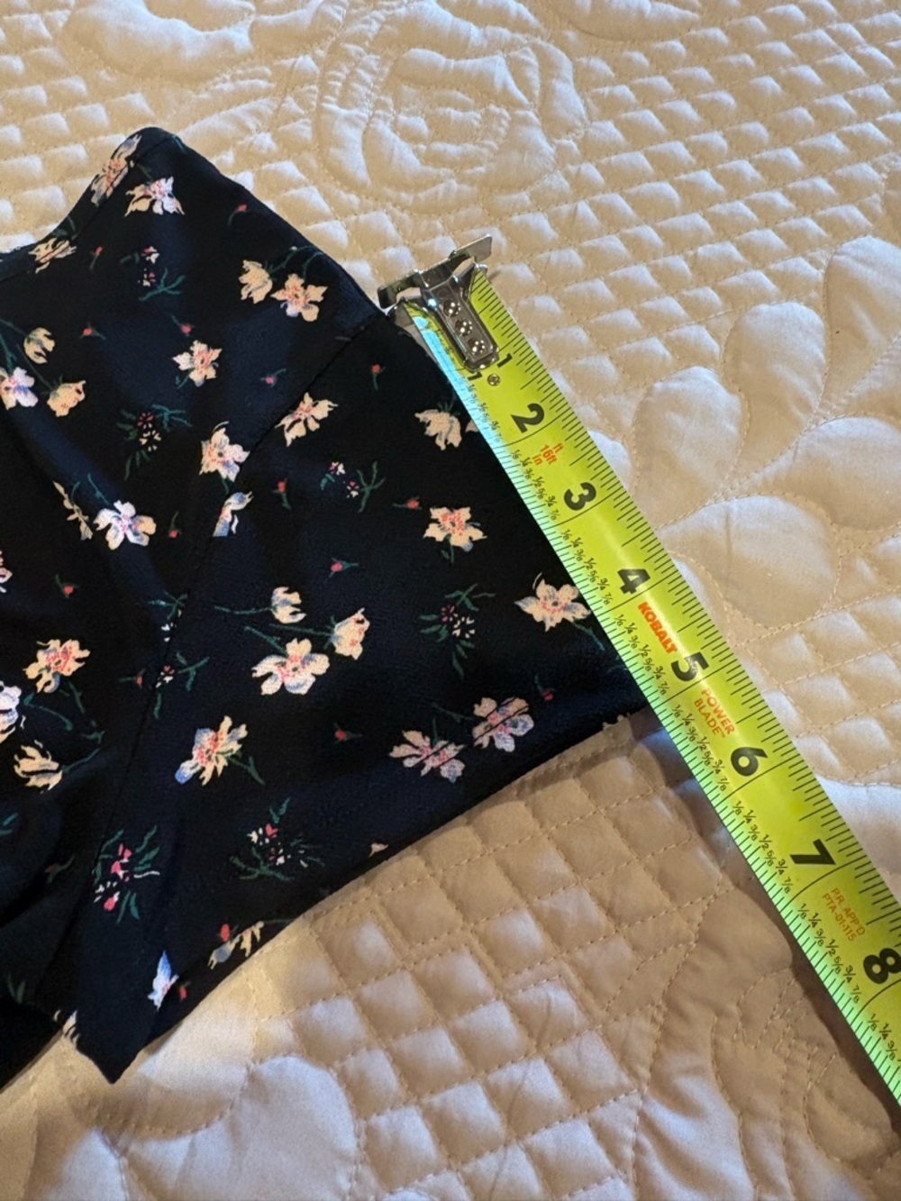 Banana Republic Black Floral jersey dress size XXSP - Picture 12 of 12